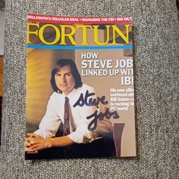 Steve Jobs Autograph